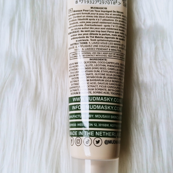 FULL SIZE SEALED Mudmasky Serum Infused Eye Mask - Picture 7 of 10